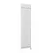 Terma Rolo Room E H1800 x W480mm White Electric Only Towel Rail with MOA Blue Element