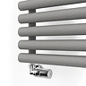 Terma Rolo Room H1800 x W370mm Salt & Pepper Designer Radiator