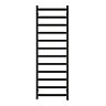 Terma Simple One H1440 x W500mm Heban Black Electric Only Towel Rail