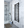 Terma Simple One H1440 x W500mm Heban Black Electric Only Towel Rail