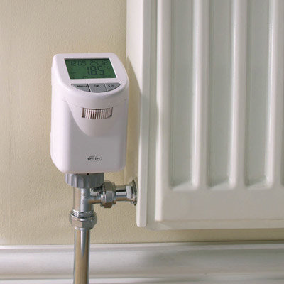 Terrier i-temp Programmable Thermostatic Radiator Valve Profile Large Image