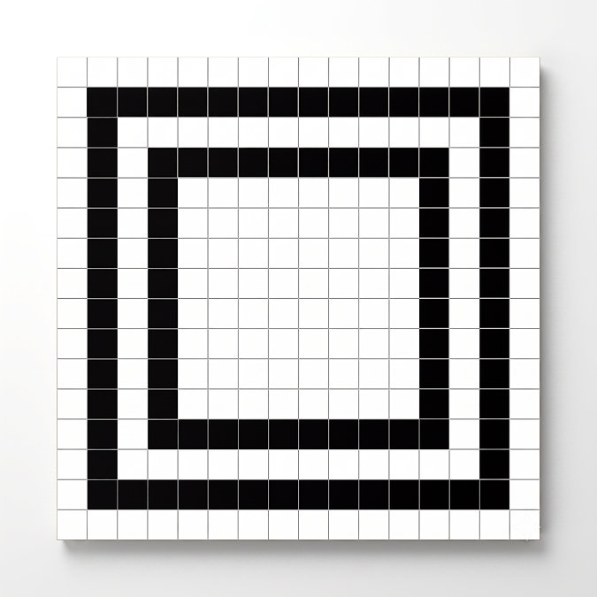 Tetra Grid Wall and Floor Tiles - 200 x 200mm