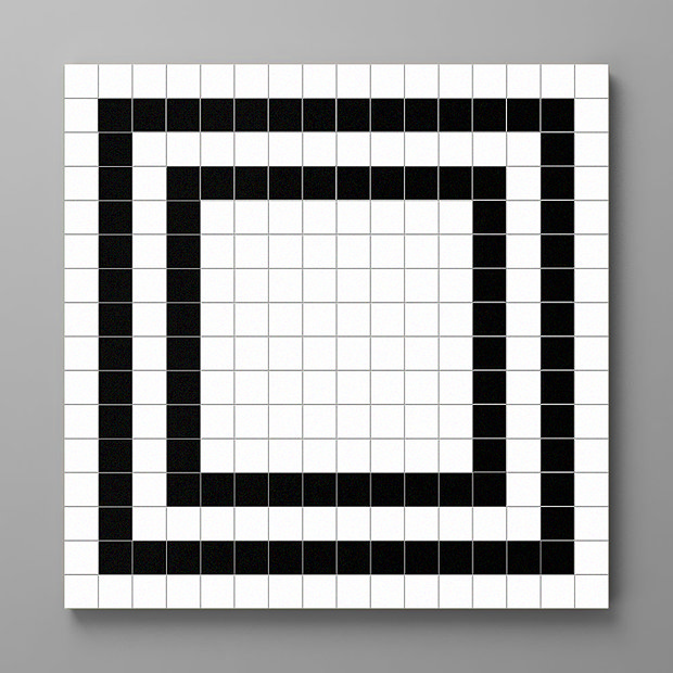 Tetra Grid Wall and Floor Tiles - 200 x 200mm