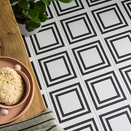 Tetra Grid Wall and Floor Tiles - 200 x 200mm