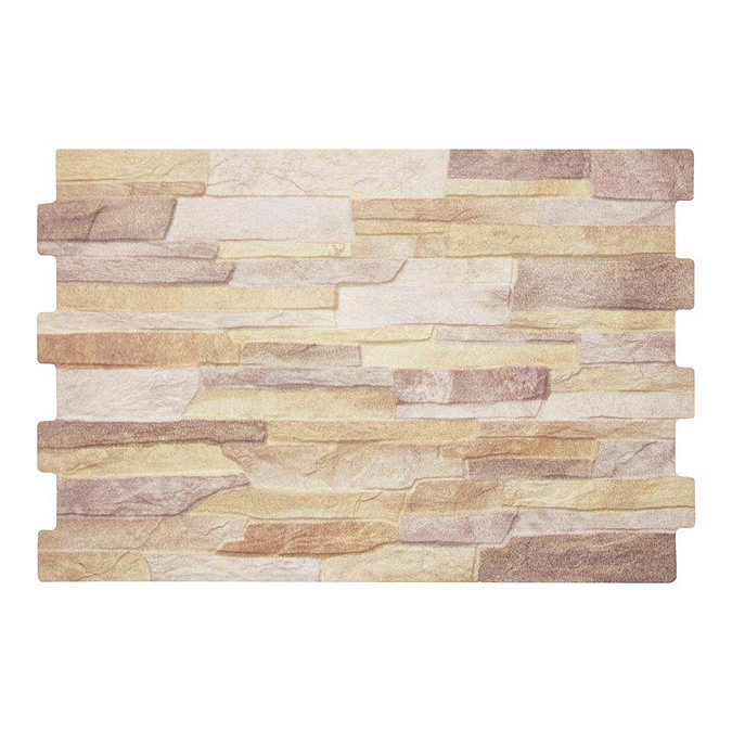 Textured Alps Iris Stone Effect Wall Tiles - 34 x 50cm Large Image