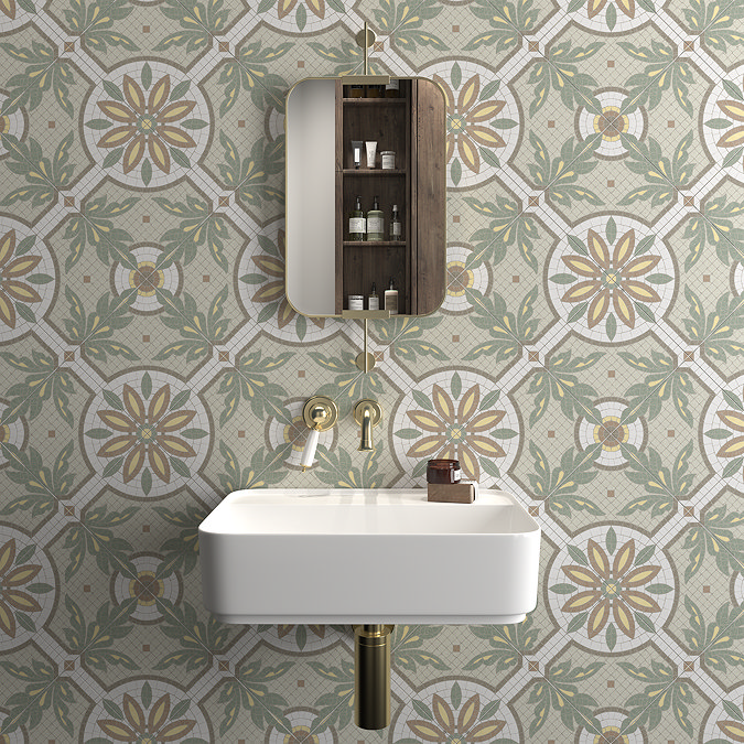 Thalia Mosaic Effect Wall & Floor Tiles - 200 x 200mm