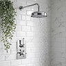 Thames Traditional Twin Concealed Thermostatic Shower Valve