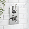 Thames Traditional Twin Concealed Thermostatic Shower Valve