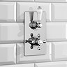 Thames Traditional Twin Concealed Thermostatic Shower Valve