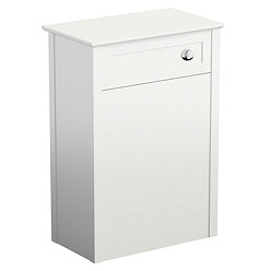 The Bath Co. Camberley 570mm White Back To Wall Toilet Unit