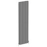 The Heating Co. Bonaire 1800 x 456mm Anthracite Grey Double Vertical Flat Panel Radiator