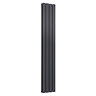 The Heating Co. Modern 1600 x 272mm Vertical Double Flat Panel Anthracite Radiator