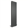 The Heating Co. Modern 1800 x 408mm Vertical Double Flat Panel Anthracite Radiator