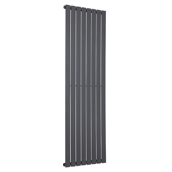 The Heating Co. Modern 1800 x 544mm Vertical Single Flat Panel Anthracite Radiator