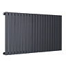 The Heating Co. Modern 600 x 1428mm Horizontal Single Flat Panel Anthracite Radiator