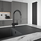 The Tap Factory Black Vibrance Solo Kitchen Mixer Tap