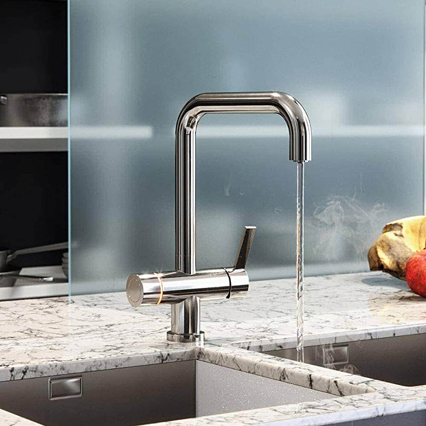 The Tap Factory Pulsa Chrome 4 in 1 Instant Hot Water Tap Large Image