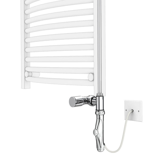 Thermostatic Heating Element with T-Piece 250W Stainless Steel Profile Large Image
