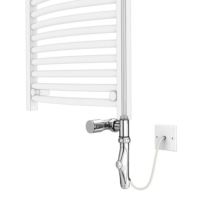 Thermostatic Heating Element with T-Piece 250W Stainless Steel  Profile Large Image