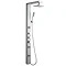 Thermostatic Shower Panel w/ Shower Spray & Body Jets - Chrome - Ex Display Large Image