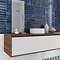Thorley Blue Glazed Wall Tiles 50 x 400mm