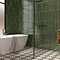 Thorley Green Glazed Wall Tiles 50 x 400mm