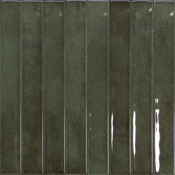 Thorley Green Glazed Wall Tiles 50 x 400mm
