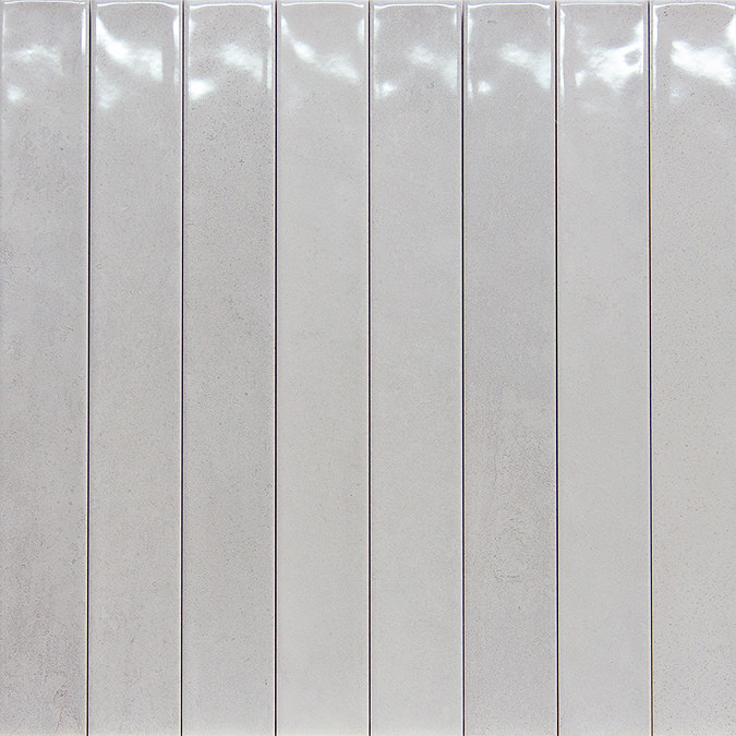 Thorley White Glazed Wall Tiles 50 x 400mm
