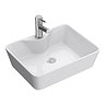 Premier Tide 480 x 370mm Square Ceramic Counter Top Basin - NBV119  In Bathroom Large Image