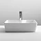 Nuie Tide 480 x 370mm Square Ceramic Counter Top Basin - NBV119  additional Large Image