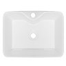 Premier - Tide 480 Square Ceramic Counter Top Basin - NBV119 Feature Large Image