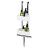 Tiger 2-Store Hanging Shower Rack - White Large Image