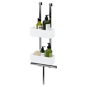 Tiger 2-Store Hanging Shower Rack - White Large Image