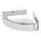 Tiger Caddy Large Corner Shower Basket - Brushed Stainless Steel Feature Large Image