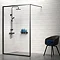 Tiger Caddy Shower Basket/Towel Rail - Black  Newest Large Image