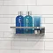 Tiger Caddy Shower Basket/Towel Rail - Brushed Stainless Steel  In Bathroom Large Image