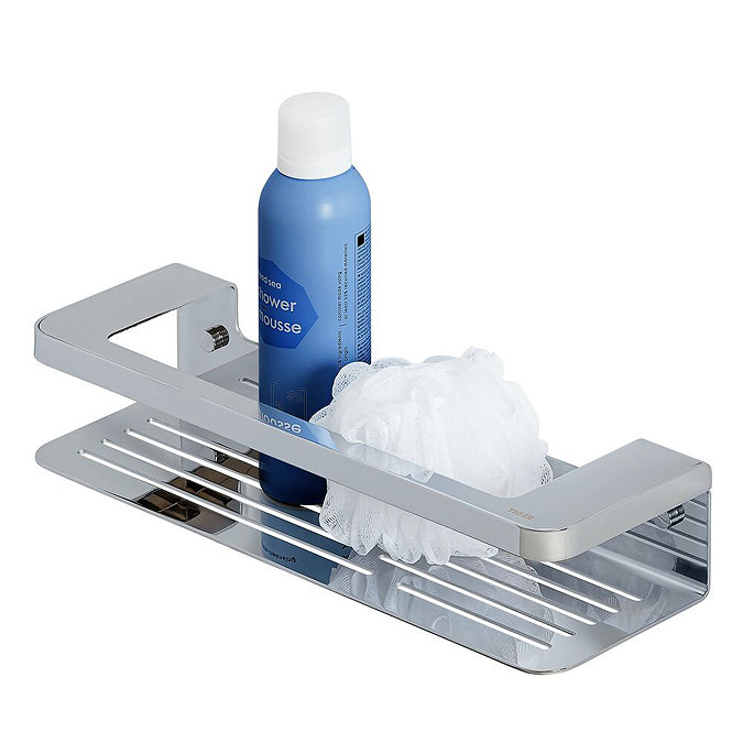 Tiger Caddy Shower Basket/Towel Rail - Chrome Feature Large Image