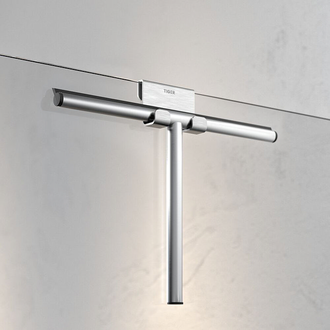 Tiger Caddy Shower Hook - Brushed Stainless Steel  additional Large Image