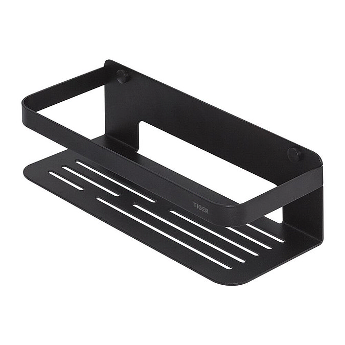 Tiger Caddy Small Shower Basket - Black Profile Large Image
