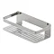 Tiger Caddy Small Shower Basket - Brushed Stainless Steel  Profile Large Image