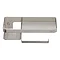 Tiger Caddy Toilet Roll Holder with Shelf - Brushed Stainless Steel  In Bathroom Large Image