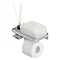 Tiger Caddy Toilet Roll Holder with Shelf - Chrome Large Image