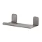 Tiger Colar 180mm Shelf - Brushed Stainless Steel  In Bathroom Large Image