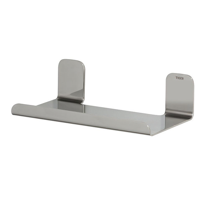 Tiger Colar 180mm Shelf - Polished Stainless Steel In Bathroom Large Image