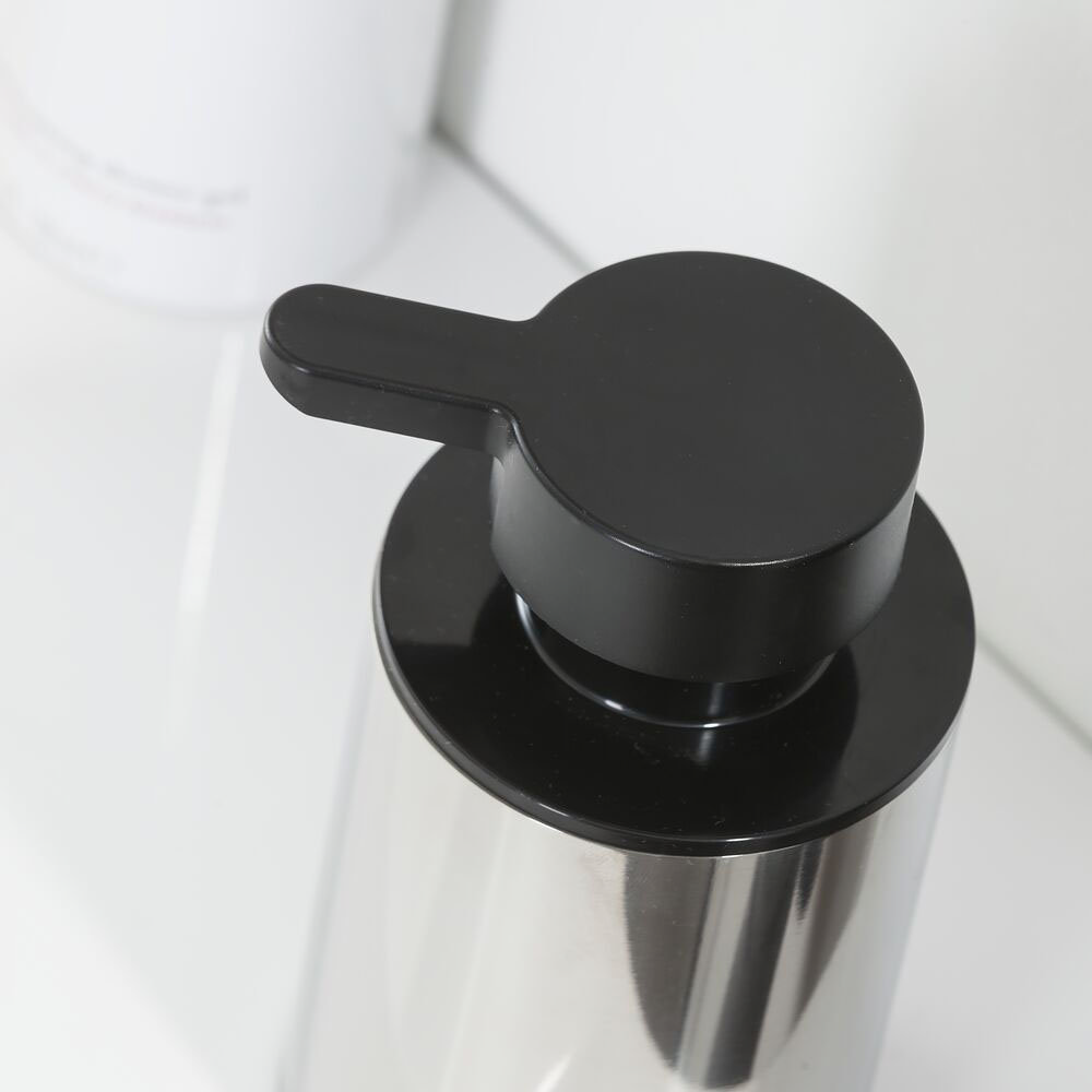 Tiger Colar Freestanding Soap Dispenser - Polished Stainless Steel