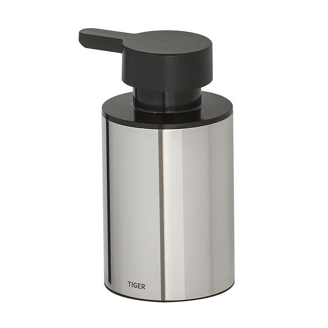 Tiger Colar Freestanding Soap Dispenser - Polished Stainless Steel Large Image