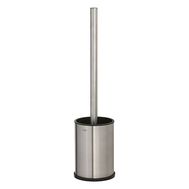 Tiger Colar Freestanding Toilet Brush & Holder - Brushed Stainless Steel  Profile Large Image