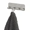 Tiger Colar Multi Towel Hook - Brushed Stainless Steel  In Bathroom Large Image