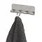 Tiger Colar Multi Towel Hook - Brushed Stainless Steel In Bathroom Large Image