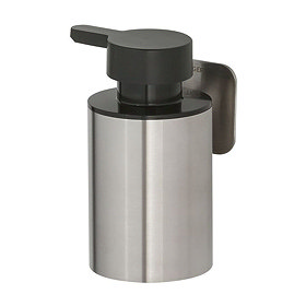 Tiger Colar Soap Dispenser - Brushed Stainless Steel Large Image